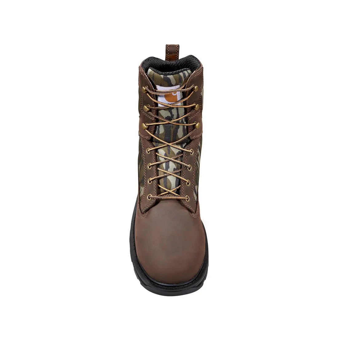 8" Ironwood Waterproof Soft Toe Boot Dark Brown/Mossy Oak