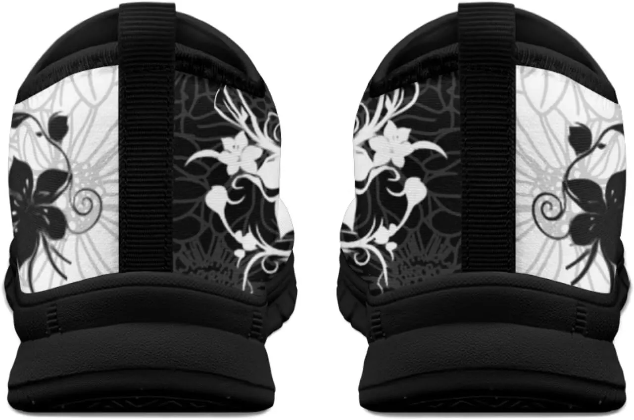 Animals Print Walking Shoes for Women Low Cut Lightweight Breathable Anti Slip Tennis Shoes