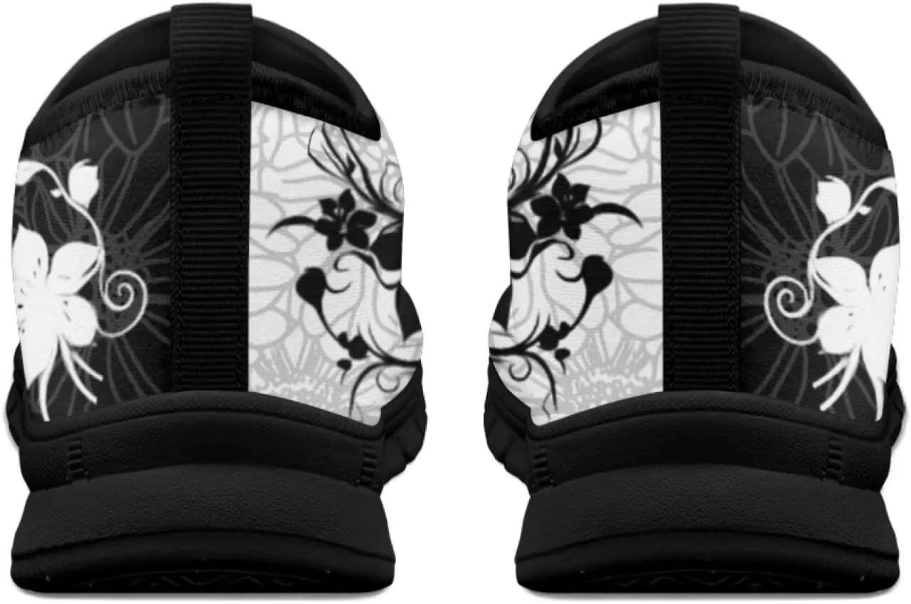 Animals Print Walking Shoes for Women Low Cut Lightweight Breathable Anti Slip Tennis Shoes