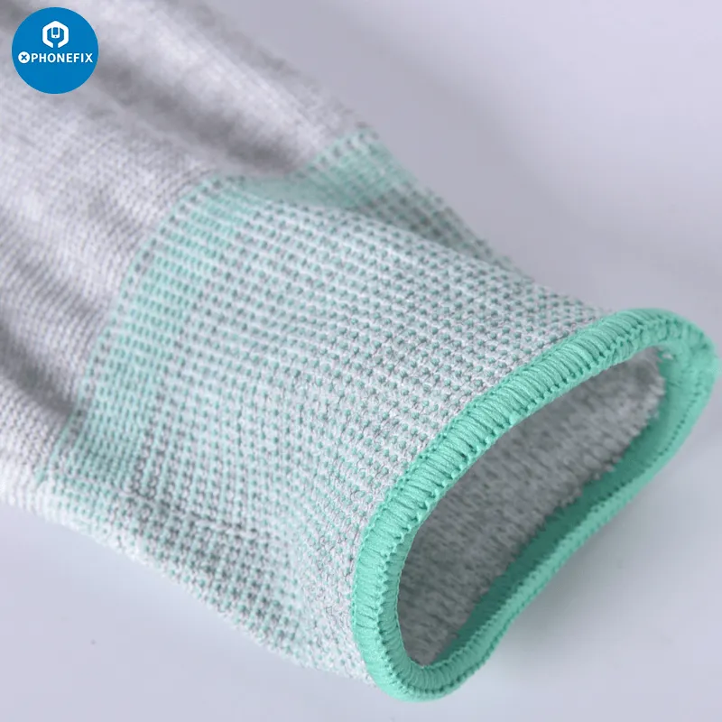 Anti Static Gloves PU Coated ESD Safe Electronic Working Gloves