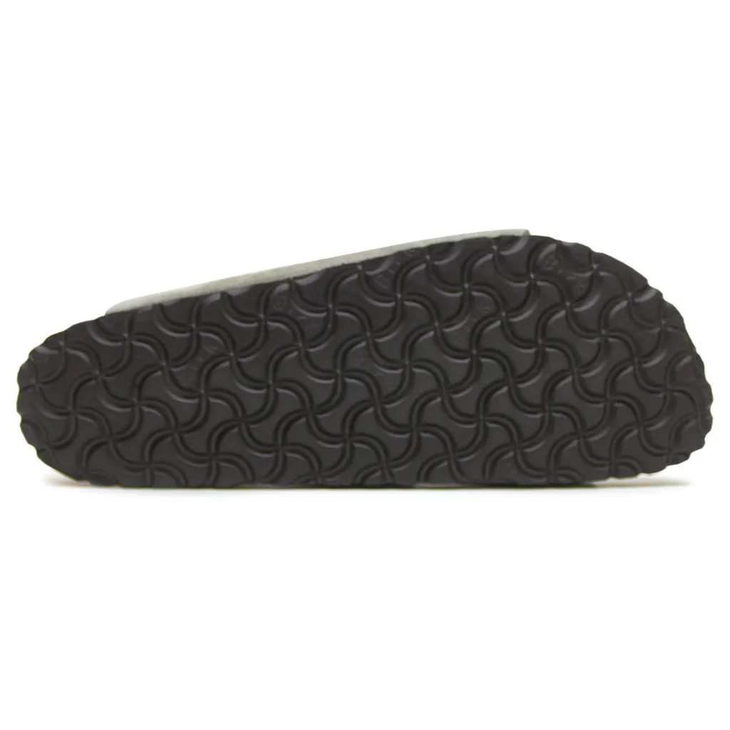 Arizona BS Soft Footbed Nubuck Leather Unisex Slides Sandals