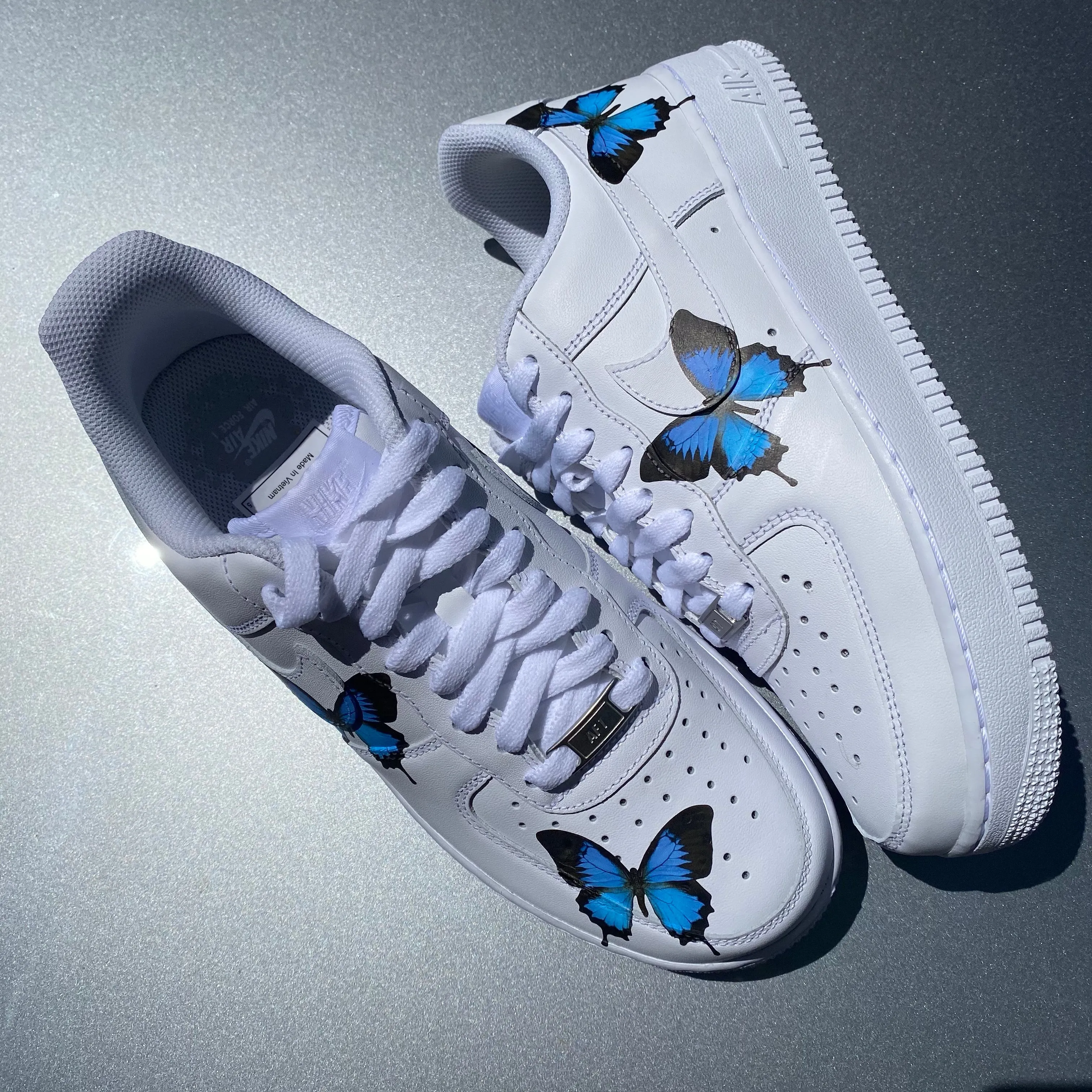 Blue Drip Butterfly AF1