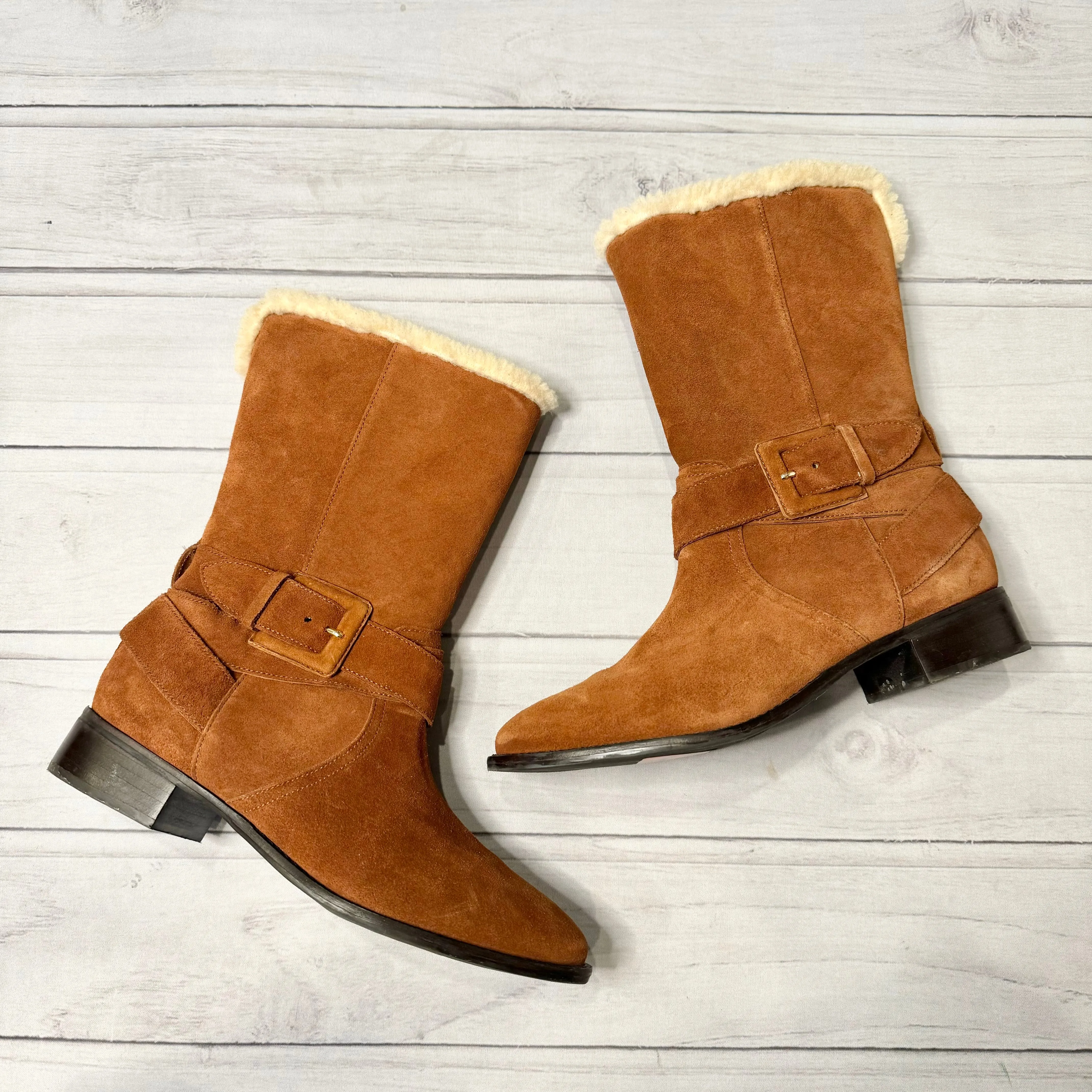 Boots Leather By Talbots  Size: 6.5