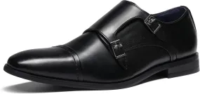 Bruno Marc Men's Dress Loafer Shoes Monk Strap Slip On Loafers