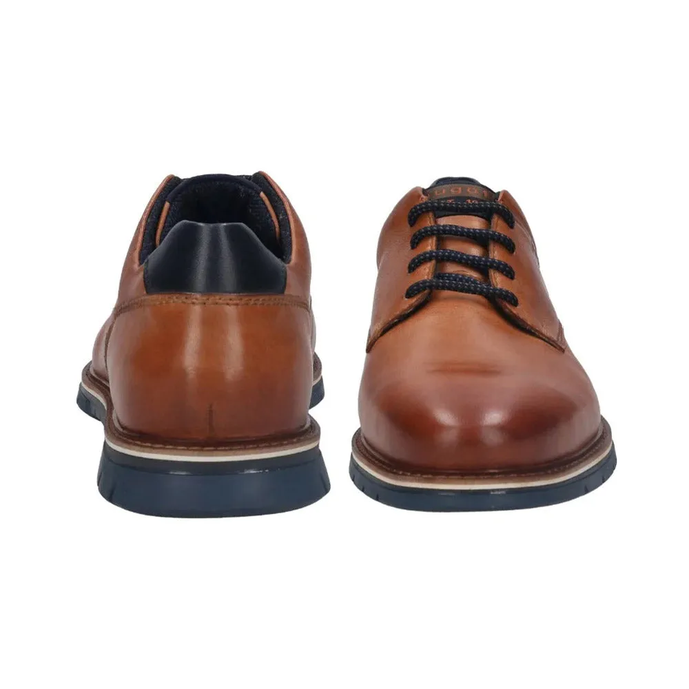 Bugatti Comfort Fit Shoe - Sammy Cognac