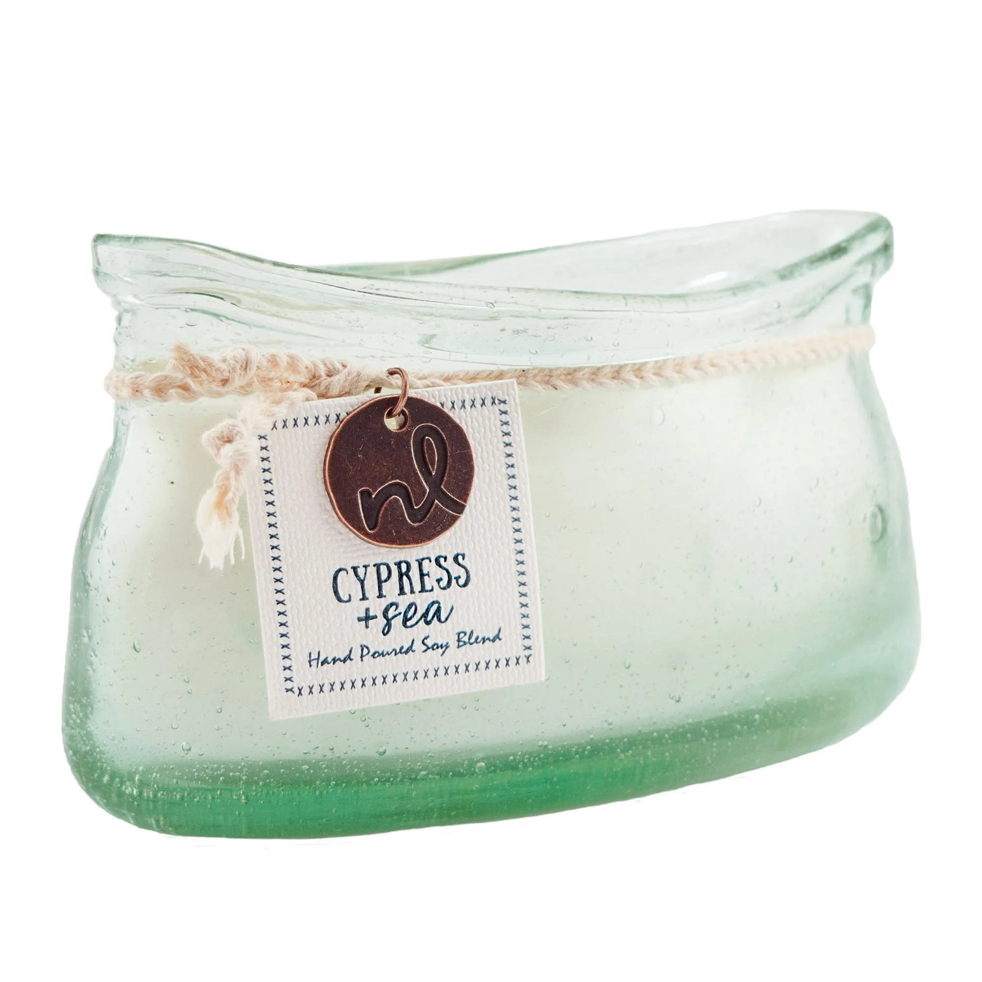 Candle Glass Boat - 2 Scents Available