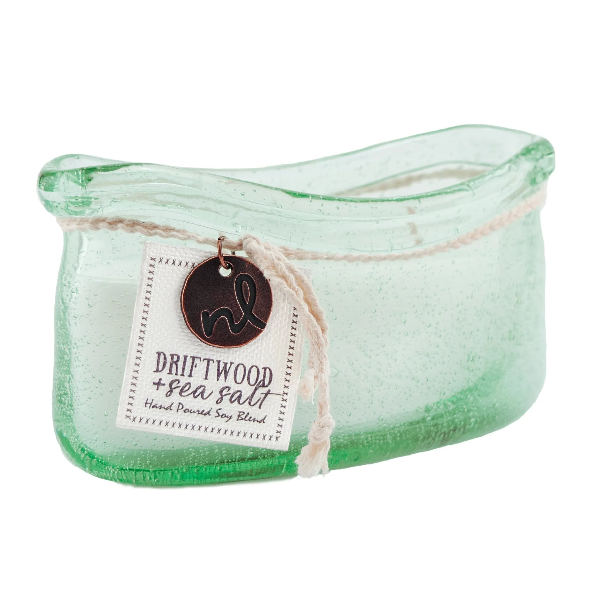 Candle Glass Boat - 2 Scents Available