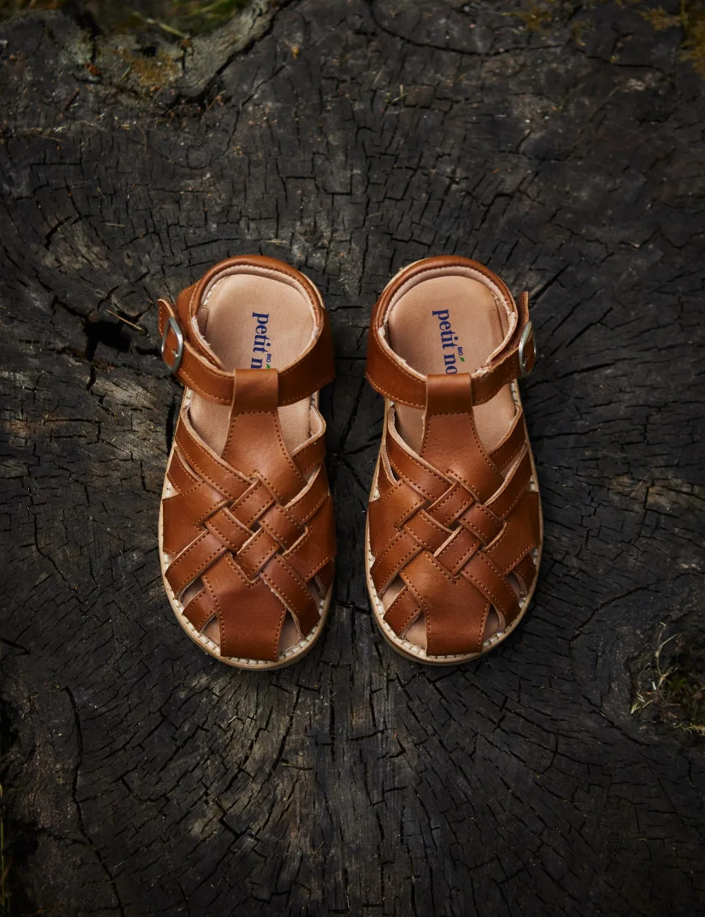 Diamond Sandal - Cognac
