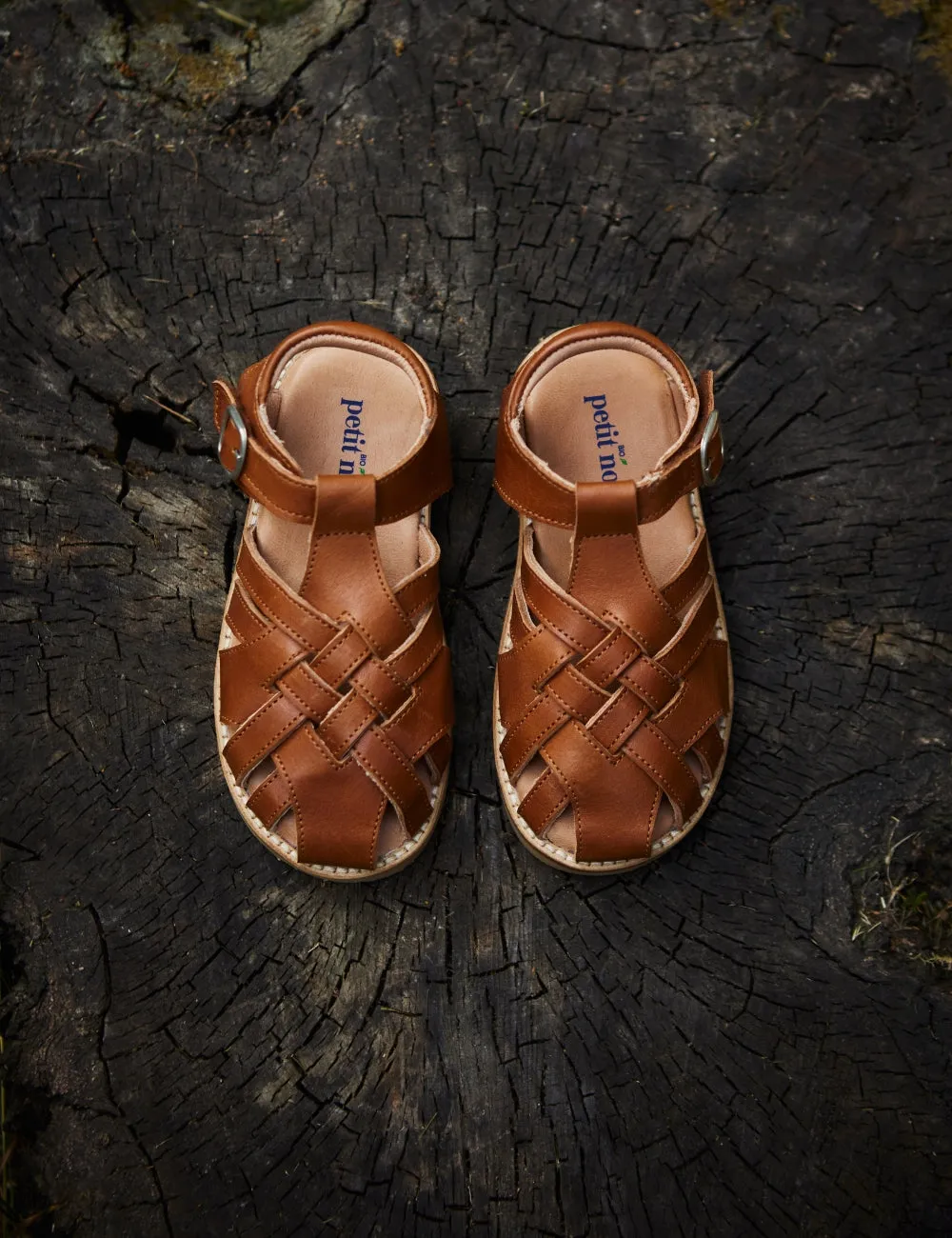 Diamond Sandal - Cognac