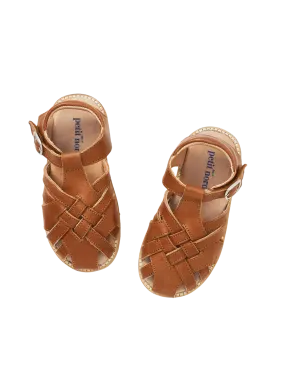 Diamond Sandal - Cognac