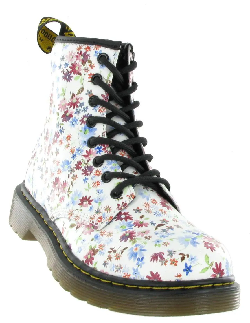 Dr Martens Delaney Blue Flowers