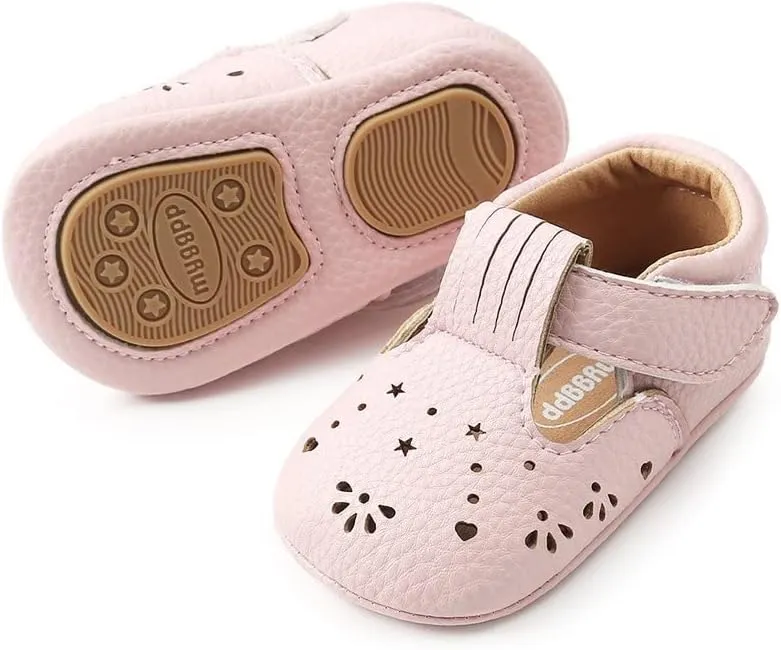 ESTAMICO Baby Boys Girls Toddler Sneaker Anti-Slip First Walkers Crib Shoes