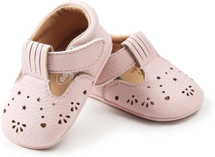 ESTAMICO Baby Boys Girls Toddler Sneaker Anti-Slip First Walkers Crib Shoes