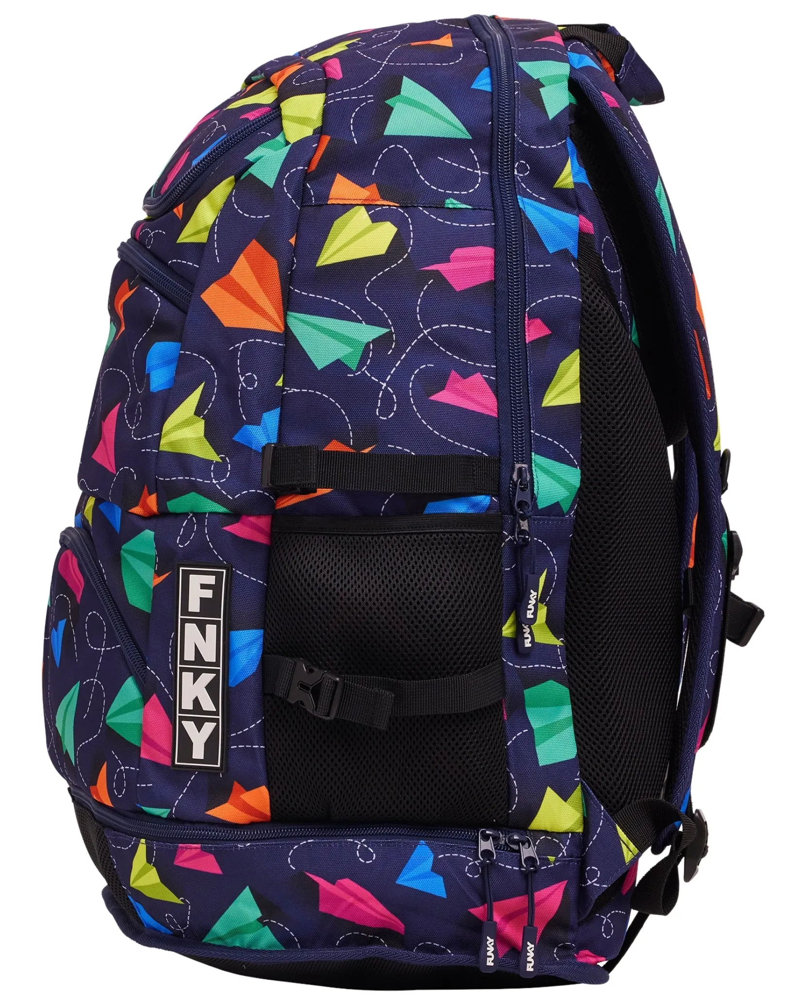 Funky Trunks Fly Bye Elite Squad 36L Backpack - Navy/Multi