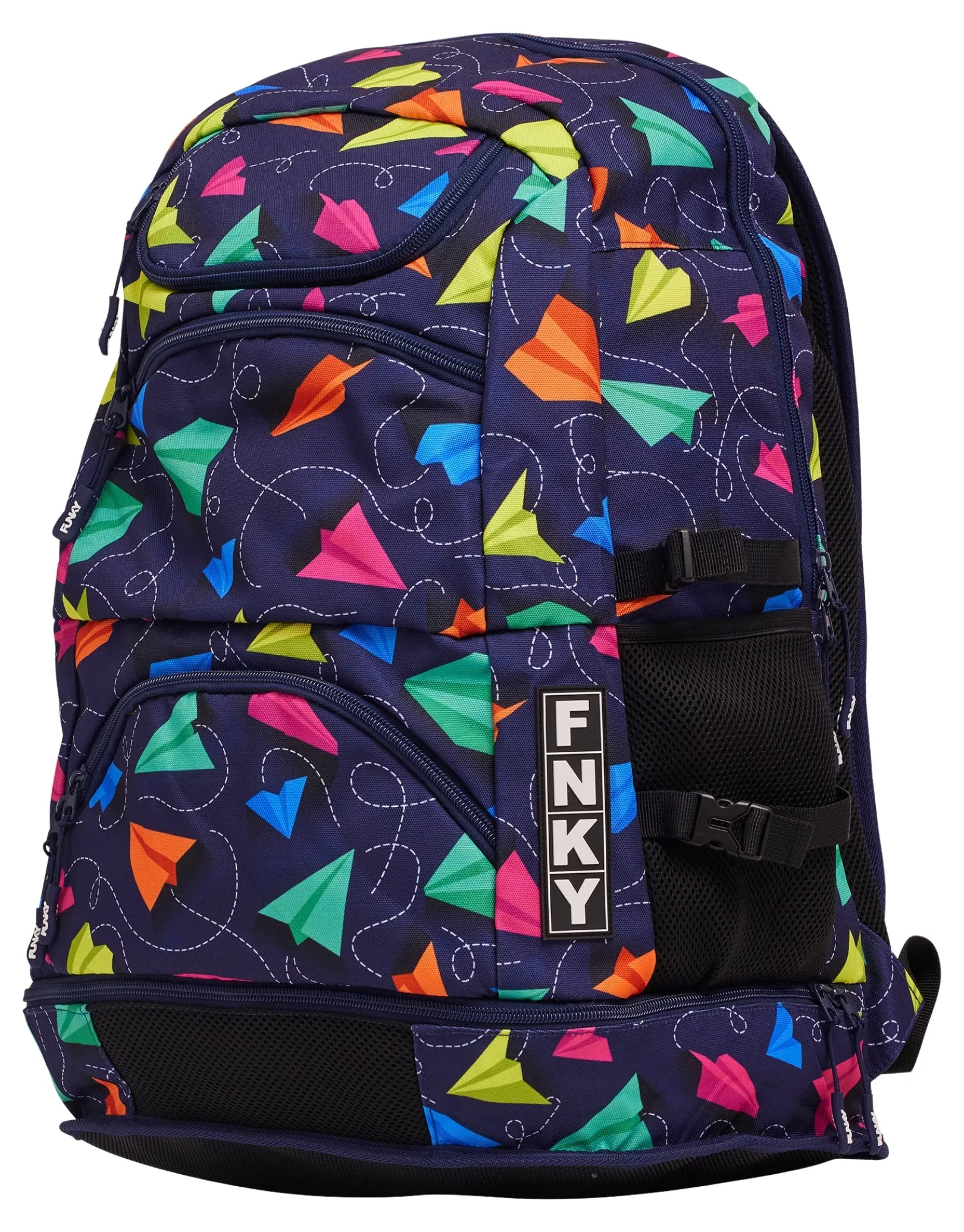 Funky Trunks Fly Bye Elite Squad 36L Backpack - Navy/Multi