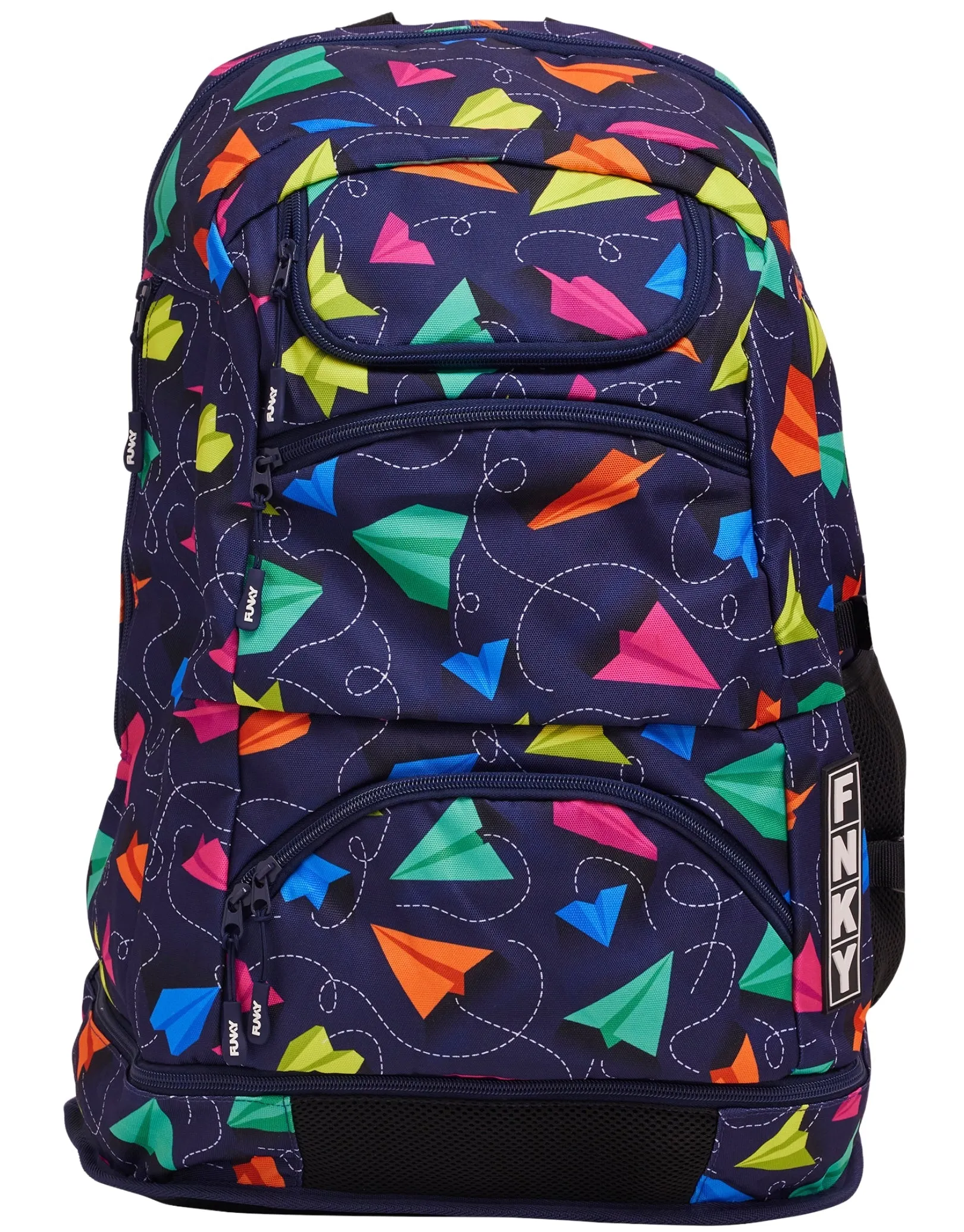 Funky Trunks Fly Bye Elite Squad 36L Backpack - Navy/Multi
