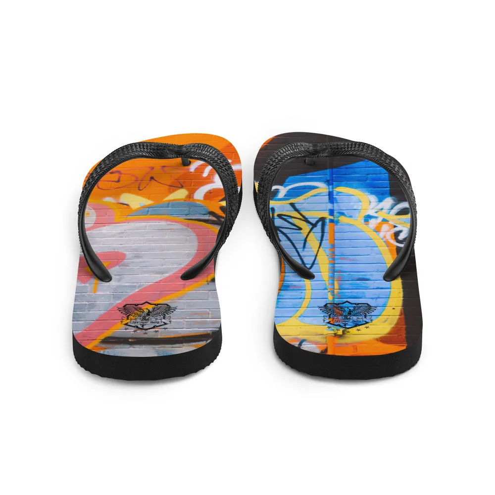 Graffiti Hope Flip-Flops