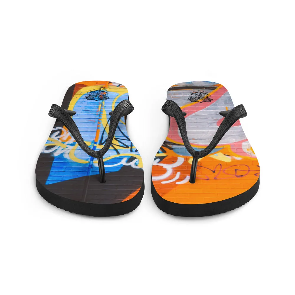 Graffiti Hope Flip-Flops