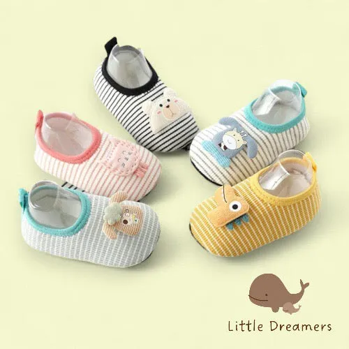 LITTLE DREAMERS Toddler Breathable Anti Slip Floor Socks Slippers Shoes