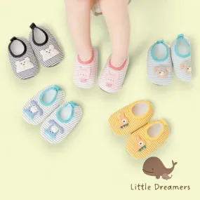 LITTLE DREAMERS Toddler Breathable Anti Slip Floor Socks Slippers Shoes