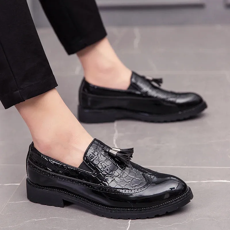 Luxury Xavier White Breathable Oxford Shoes
