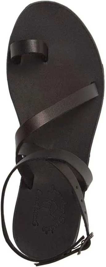 Mara - Leather Thin Ankle Strap Sandal - Womens Sandals