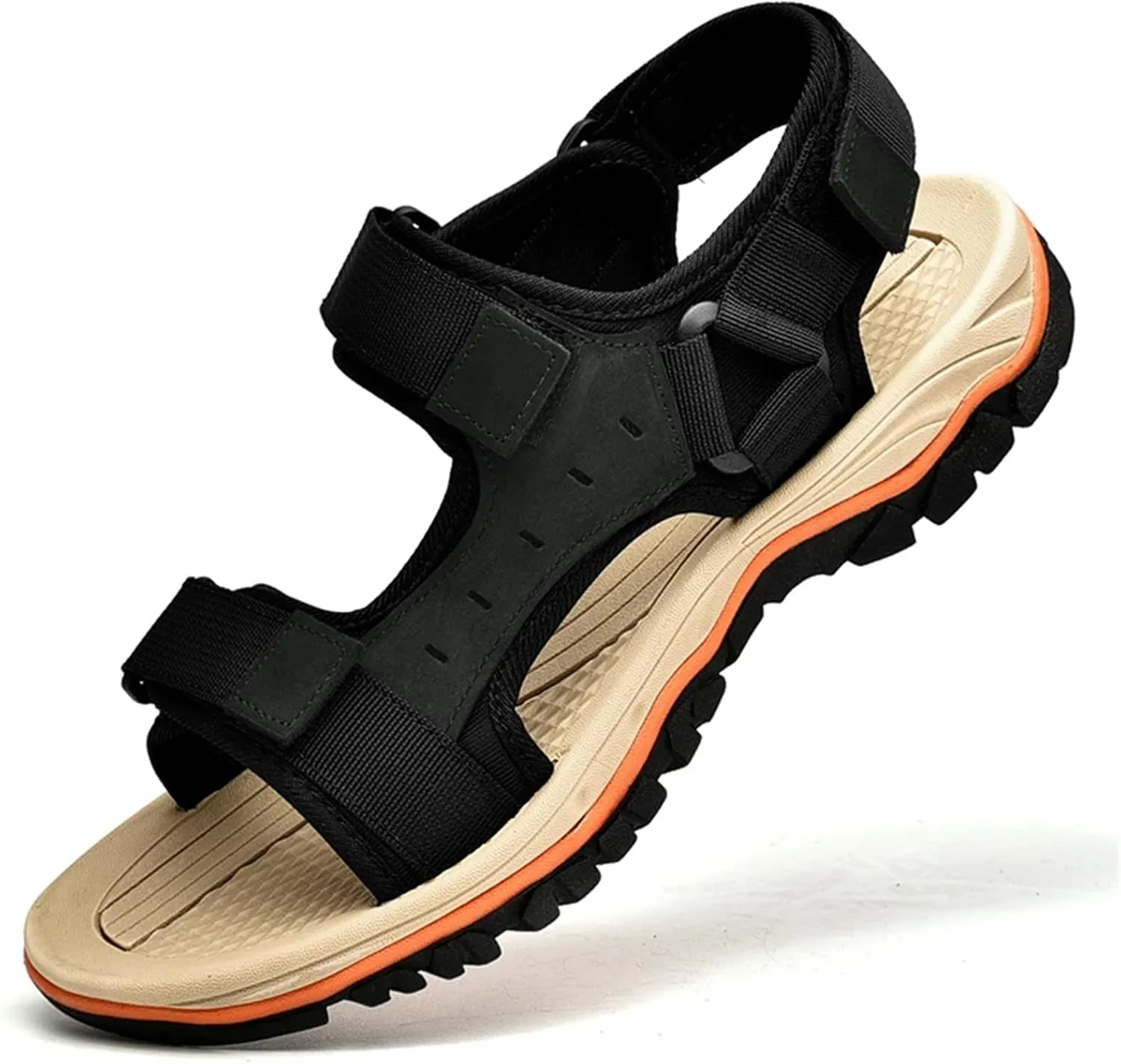 Men's Genuine Leather Sandals Outdoor Roman Sandals