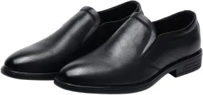 Men's Genuine Leather Slip On Dress Shoes Lightweight Anti-Slip Casual Oxfords for Daily Walking & Travel Loafer