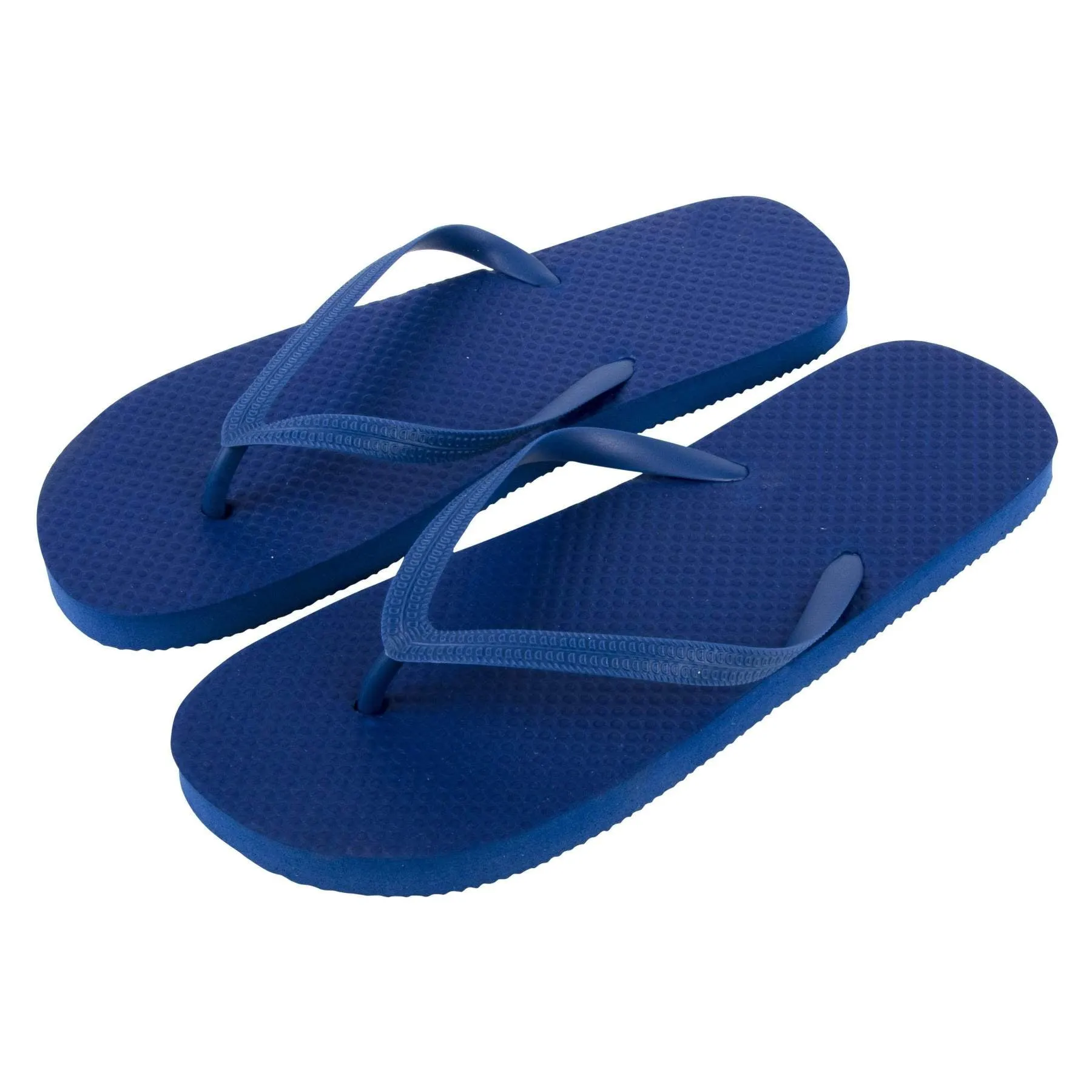 Men's Medium Flip Flops Sandals for Outdoor Travel Vacation - Black Blue Grey