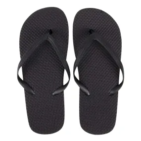 Men's Medium Flip Flops Sandals for Outdoor Travel Vacation - Black Blue Grey