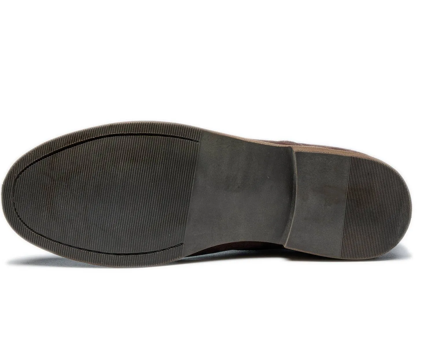 Men's Suede Chukka Boots - Classic Ankle High Leather Footwear