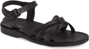 Miriam - Leather Slingback Buckle Sandal - Womens Sandals