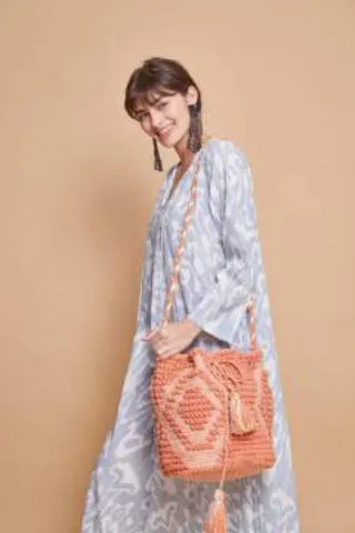 Mochila Bucket Bag Blue
