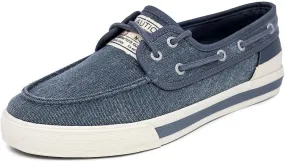 Nautica Men's Casual Boat Shoes, Moc-Toe Loafers with Cushioned Insole, Deck Fashion Sneaker