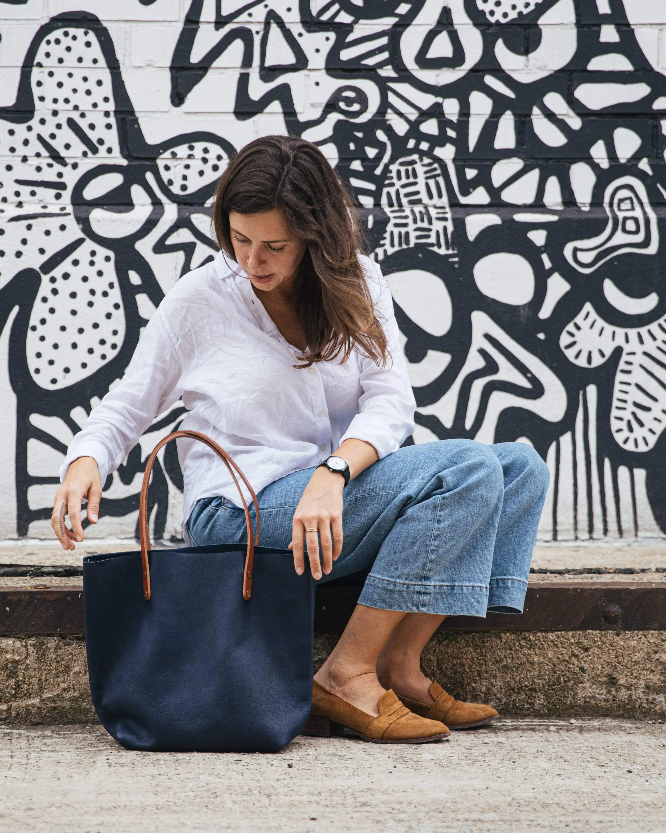Navy Kodiak Tote