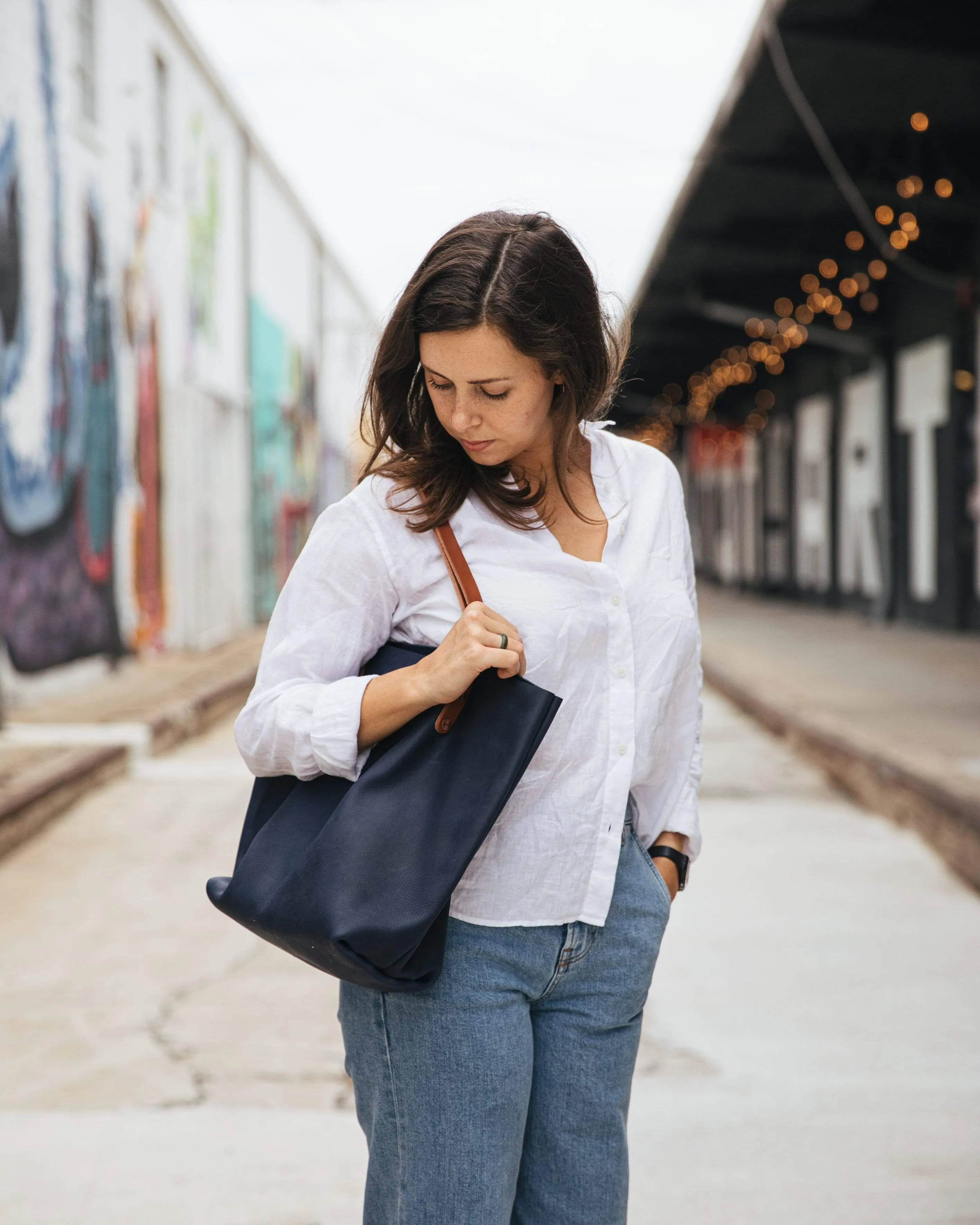 Navy Kodiak Tote