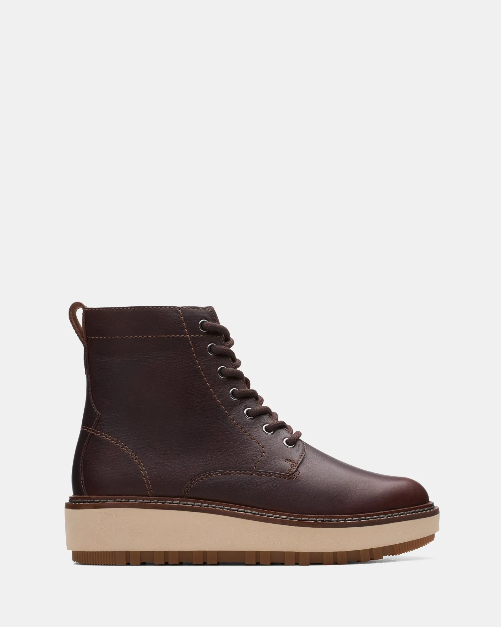 Oriannaw Lace Dark Brown Leather