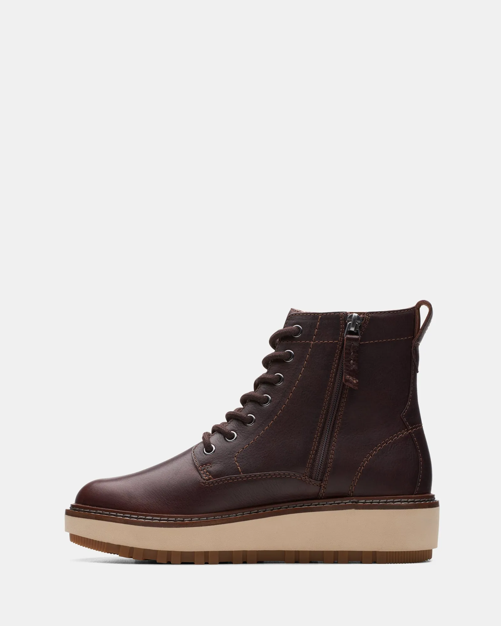 Oriannaw Lace Dark Brown Leather