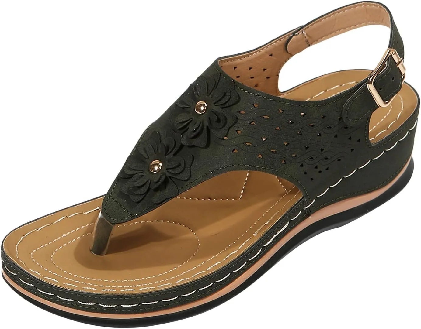 Orthopedic Sandals for Women Wide Orthopedic Womens Slides with Arch Support Sandalias De Mujer Orthopedic Leather Flip Flops Women Orthopedic Leather Sandals for Women Arch Support