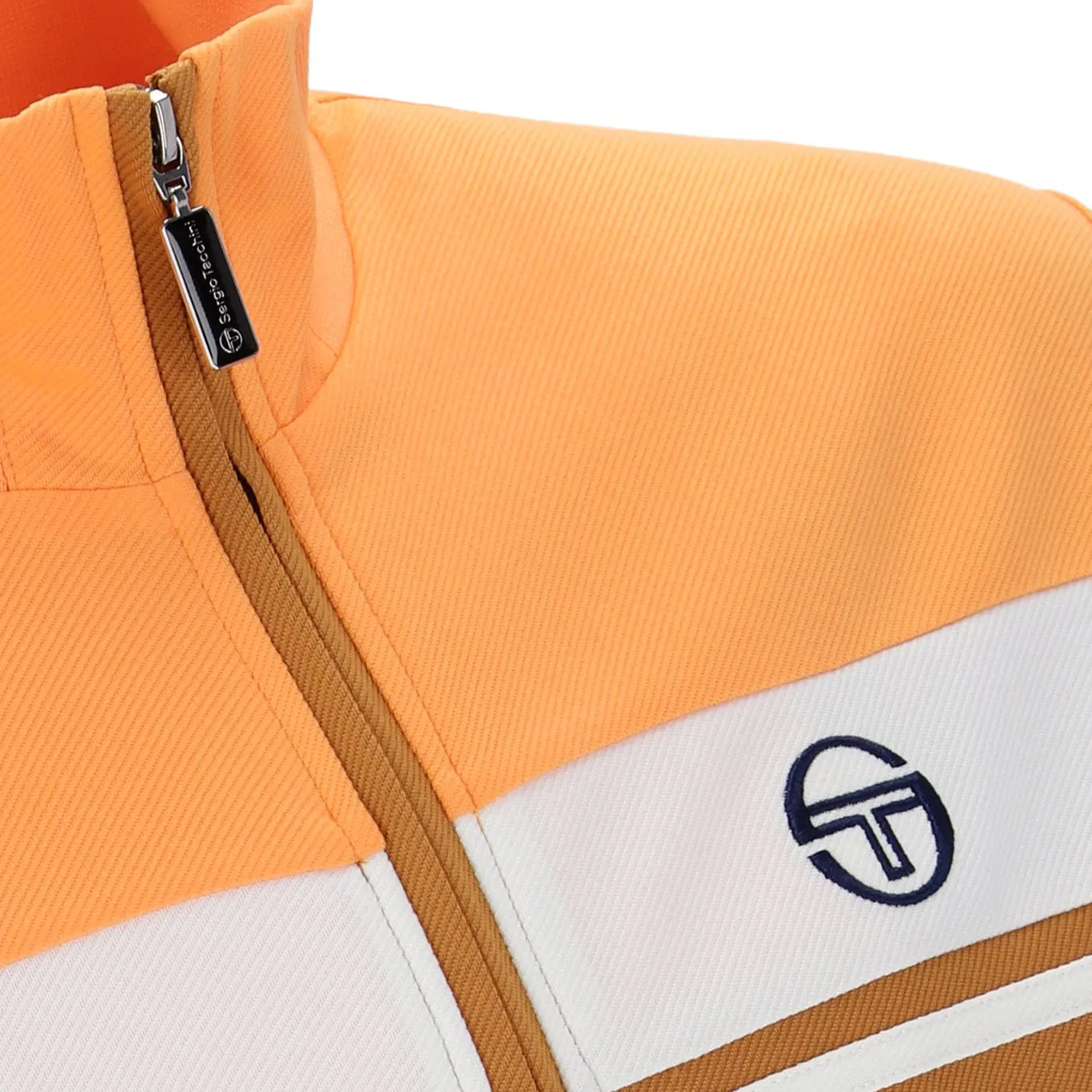 Sergio Tacchini Damarindo Track Top Tan/Orange