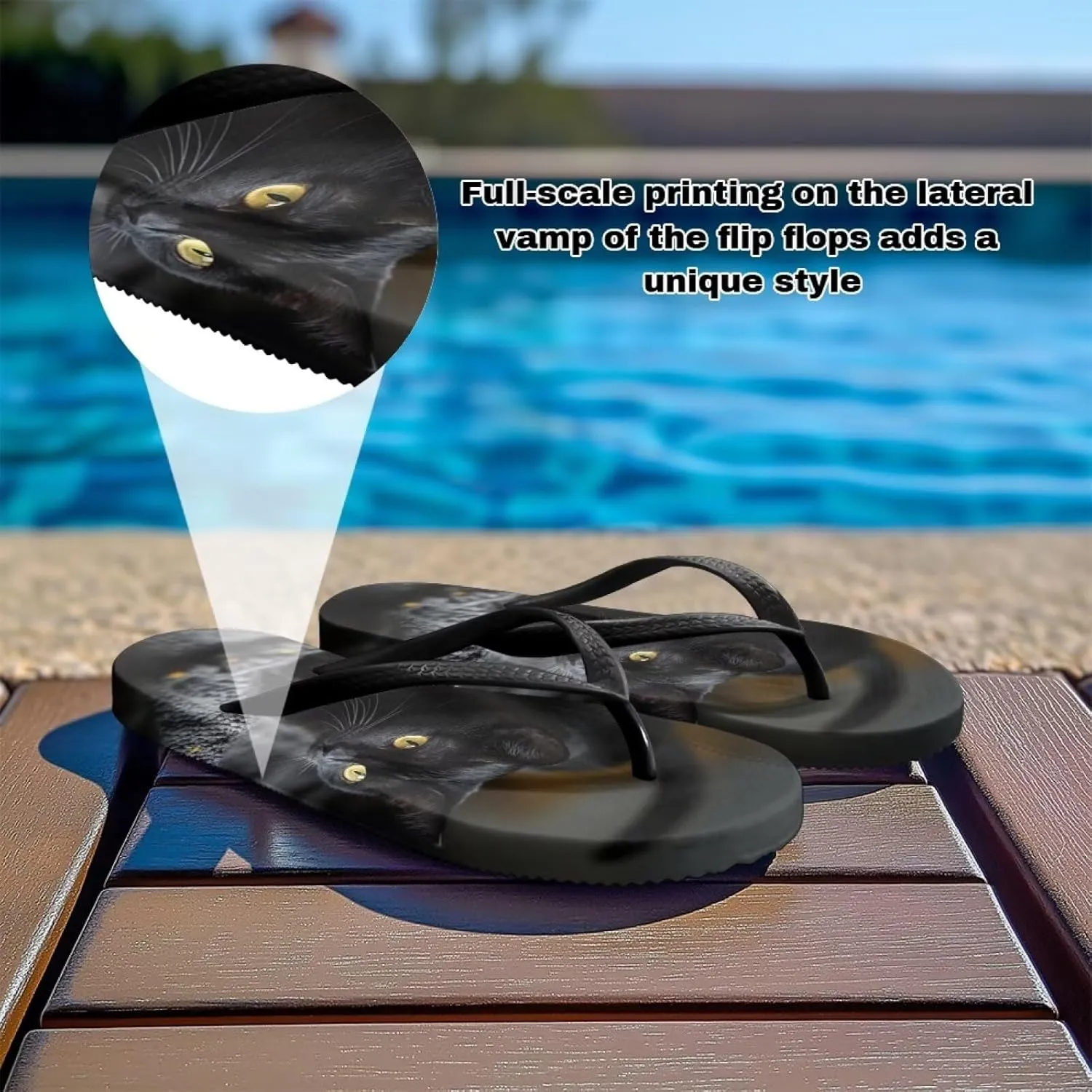 Slim Flip Flops for Women Beach Rubber Shower Shoes Basic Thong Sandals