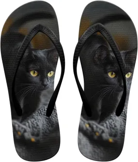Slim Flip Flops for Women Beach Rubber Shower Shoes Basic Thong Sandals