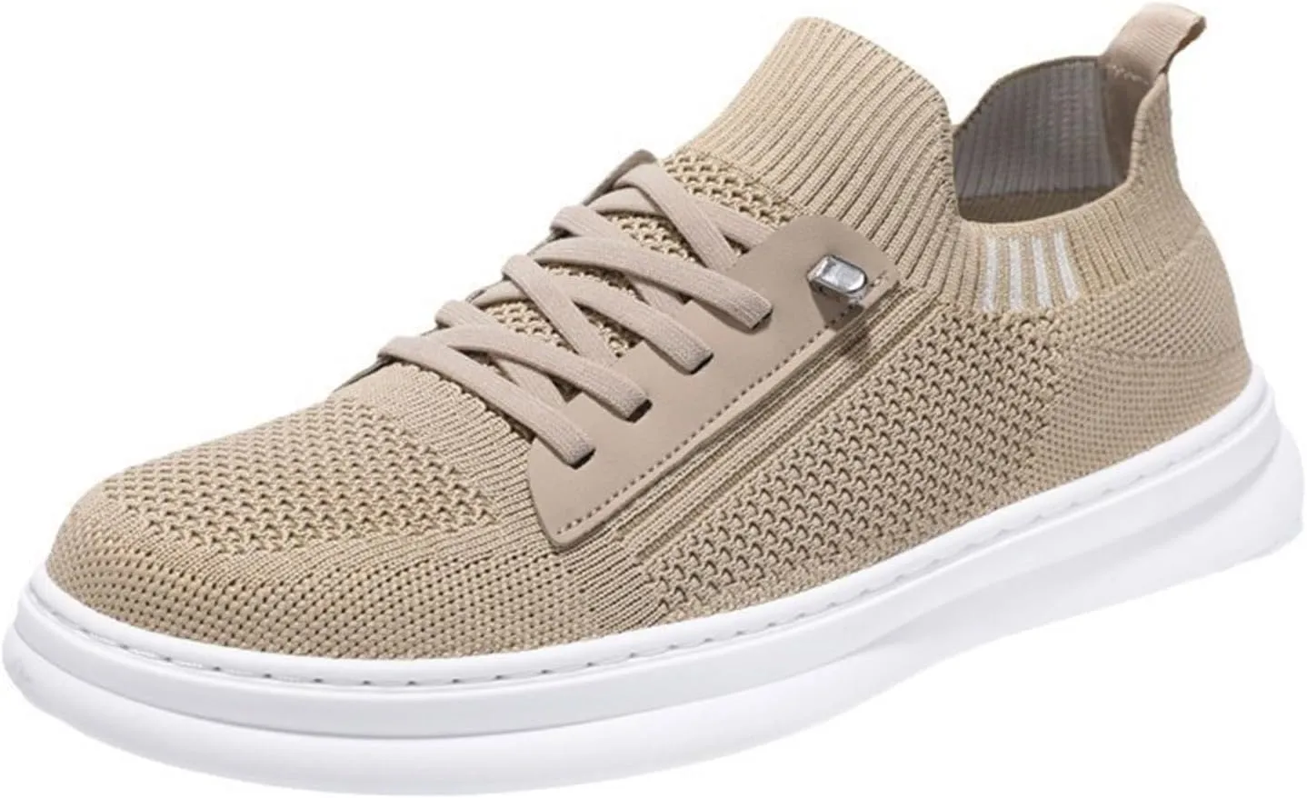 Stretch Men's Shoes Loafers & Slip-Ons Fashion Summer Autumn Men Sneakers Fly Woven Mesh Breathable Slip On