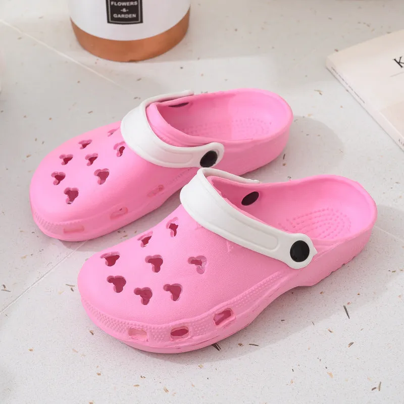 Summer Slippers Massage Waterproof Shoes Comfortable Non-slip Shoes