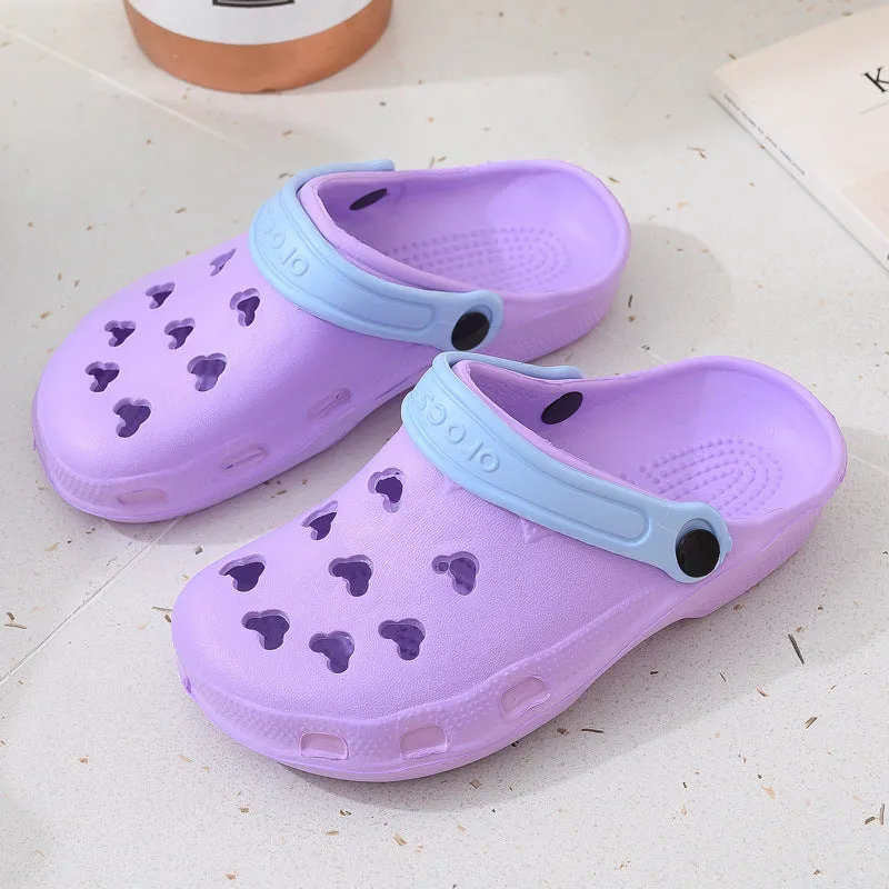 Summer Slippers Massage Waterproof Shoes Comfortable Non-slip Shoes