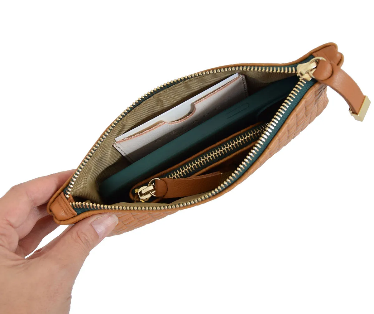 TIP POUCH | TAN WEAVE