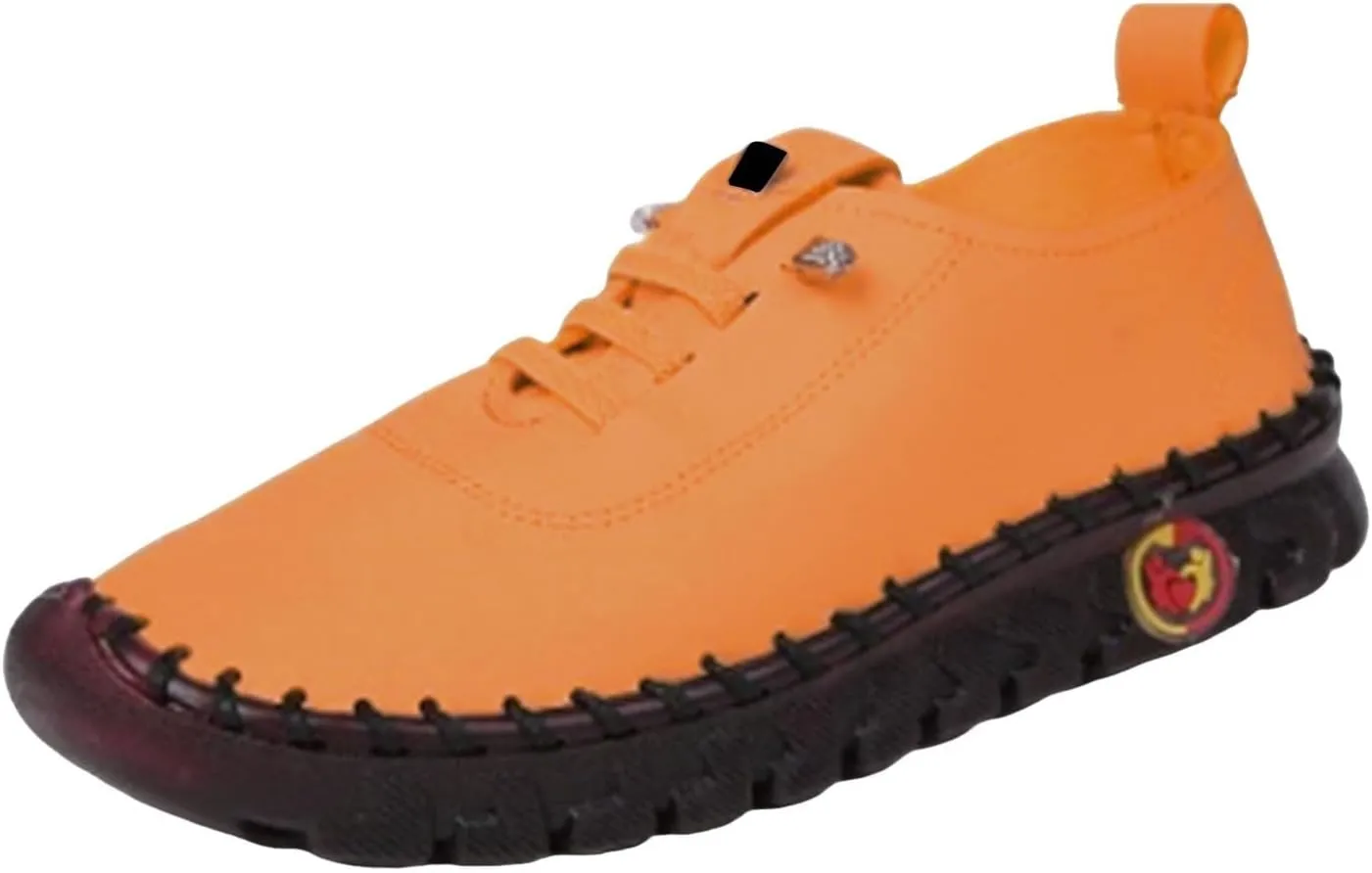 Walking Shoes Women Leather Sneakers for Women Sports Workout Gym Shoes for Running Women's Slip on Shoes