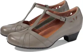 Women Vintage Low Heel Mary Jane Oxford Shoes Round Closed Toe Ankle T-Strap Dress Sandals Chunky Block Heels Cutout Mary Jane Pumps Buckle Patchwork Office Ladies Comfort Party 4-11 M US