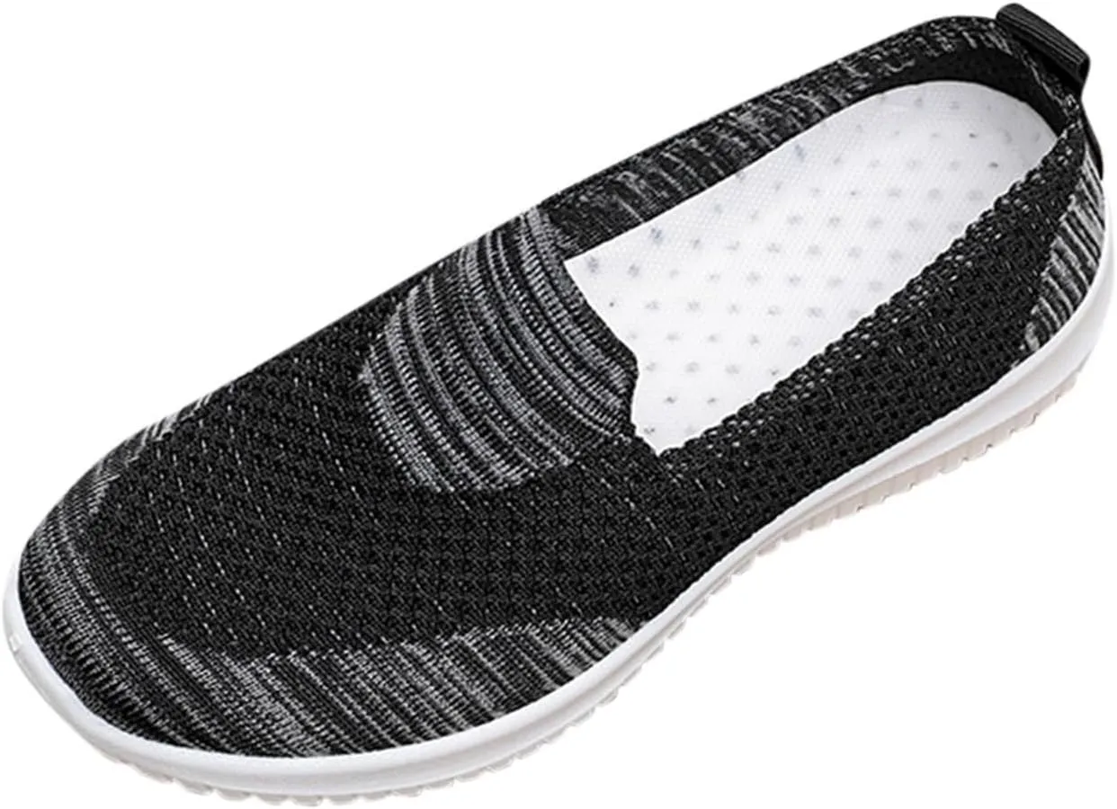 Women's Casual Shoes Breathable Mesh Comfortable Low Heel Daily Wear Summer Stylish Casual Ladies Platform