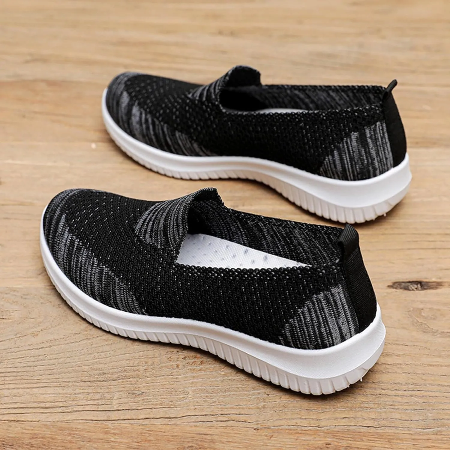 Women's Casual Shoes Breathable Mesh Comfortable Low Heel Daily Wear Summer Stylish Casual Ladies Platform